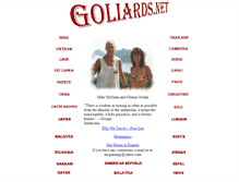 Tablet Screenshot of goliards.net